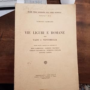 Vie liguri e romane tra Vado e Ventimiglia