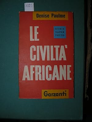 Le civiltà africane