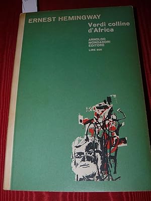 Imagen del vendedor de Verdi colline d'Africa. Traduzione di Attilio Bertolucci e Alberto Rossi a la venta por LIBRERIA XODO