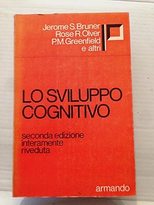 Imagen del vendedor de LO SVILUPPO COGNITIVO SECONDA EDIZIONE INTERAMENTE RIVEDUTA a la venta por LIBRERIA XODO