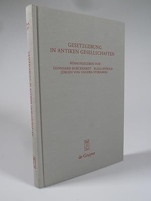 Immagine del venditore per Gesetzgebung in antiken Gesellschaften. venduto da Antiquariat Dorner