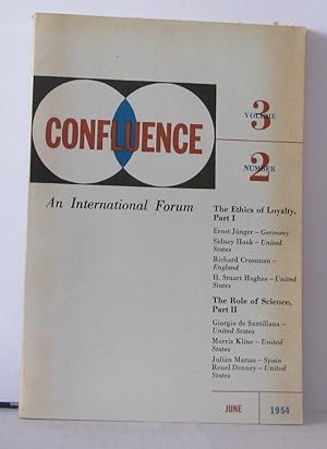 Confluence an international forum Volume 3 N°2