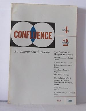 Confluence an international forum Volume 4 N°2