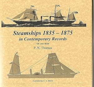 Steamships 1835-1875 in Contemporary Records Book and CD