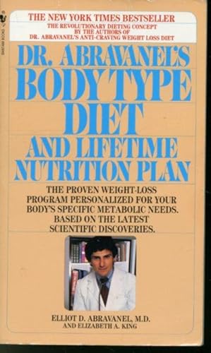 Imagen del vendedor de Dr. Abravanel's Body Type Diet and Lifetime Nutrition Plan a la venta por Librairie Le Nord