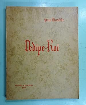 Immagine del venditore per Oedipe-Roi de Sophocle, tragdie lyrique en Trois Actes et Quatre Tableaux. Pome extrait de la traduction en vers de Marie-Joseph de Chnier. Musique de Paul Bastide. venduto da E. & J.L  GRISON