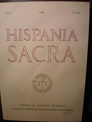 Bild des Verkufers fr Hispania Sacra N 102 - Ao 50 Julio-Diciembre 1998 zum Verkauf von Librera Antonio Azorn
