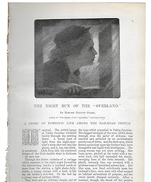 Image du vendeur pour The Night Run Of The Overland: A Story Of Domestic Life Among The Railroad People mis en vente par Legacy Books II