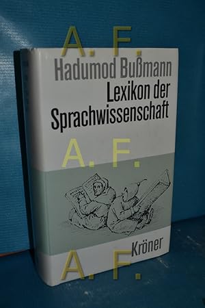 Seller image for Lexikon der Sprachwissenschaft for sale by Antiquarische Fundgrube e.U.