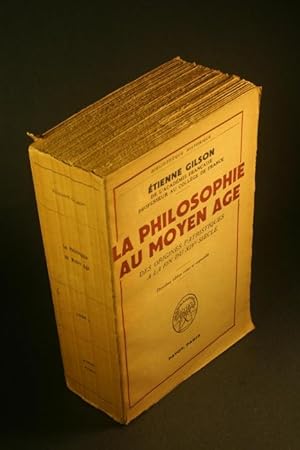 Bild des Verkufers fr La Philosophie au Moyen ge: Des origines patristiques  la fin du XIV sicle. zum Verkauf von Steven Wolfe Books