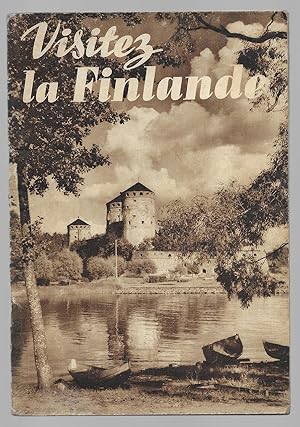 Visitez la Finlande. Folleto Turistico en Frances. 1951