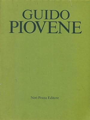 Bild des Verkufers fr Guido Piovene zum Verkauf von Librodifaccia