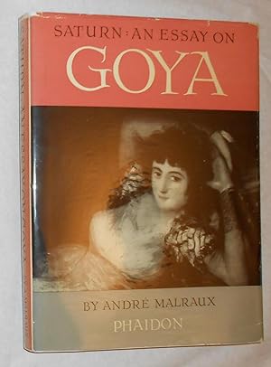 Seller image for Saturn - An Essay on Goya for sale by David Bunnett Books