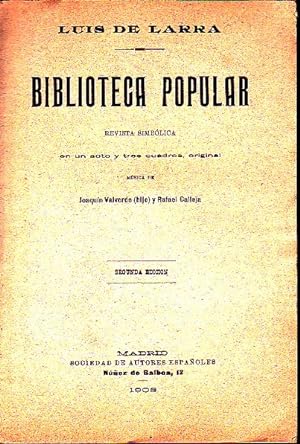 BIBLIOTECA POPULAR.