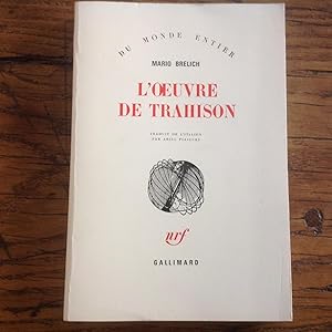 L'oeuvre de trahison. JUDAS.