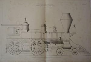 Passenger Locomotoive, by the Rogers Locomotive & Machine Works, Paterson, New Jersey, U.S. Plate...