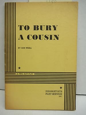 Seller image for To Bury a Cousin. for sale by Imperial Books and Collectibles