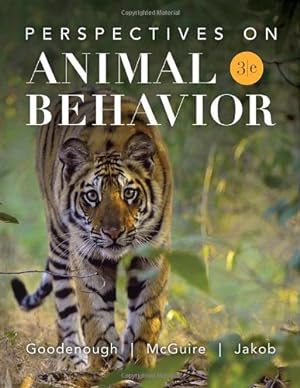 Seller image for Perspectives on Animal Behavior by Goodenough, Judith, McGuire, Betty, Jakob, Elizabeth [Hardcover ] for sale by booksXpress