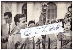 Bild des Verkufers fr KLAUS ZHRINGER (1939) deutscher Sportschtze, mit dem Kleinkalibergewehr i den Olympischen Spielen 1960 in Rom Bronzemedaille zum Verkauf von Herbst-Auktionen