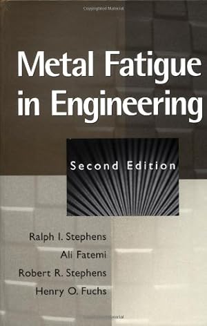 Image du vendeur pour Metal Fatigue in Engineering by Fatemi, Ali, Fatemi, Ali [Hardcover ] mis en vente par booksXpress