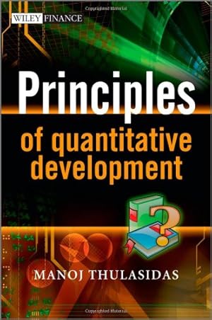 Seller image for Principles of Quantitative Development by Thulasidas, Manoj [Hardcover ] for sale by booksXpress