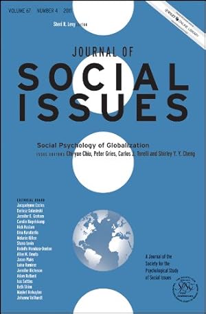 Seller image for Social Psychology of Globalization (Journal of Social Issues (JOSI)) [Paperback ] for sale by booksXpress