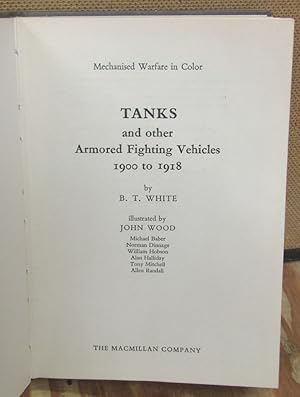 Seller image for Tanks and Other Armored and Fighting Vehicles: 1900 to 1918 for sale by Dearly Departed Books