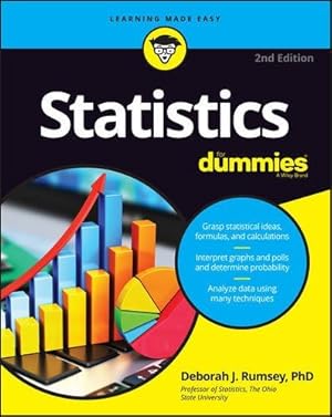 Imagen del vendedor de Statistics For Dummies (For Dummies (Math & Science)) by Rumsey, Deborah J. [Paperback ] a la venta por booksXpress