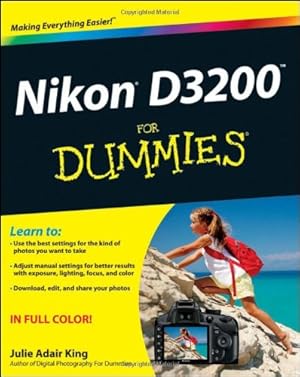 Imagen del vendedor de Nikon D3200 For Dummies by King, Julie Adair [Paperback ] a la venta por booksXpress