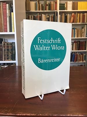 Bild des Verkufers fr Festschrift fr Walter Wiora zum 30. Dezember 1966. zum Verkauf von Antiquariat Seibold