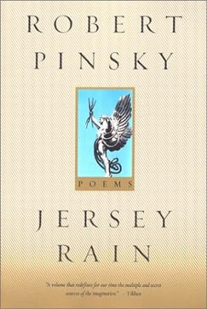 Bild des Verkufers fr JERSEY RAIN by Pinsky, Robert [Paperback ] zum Verkauf von booksXpress