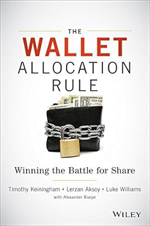 Imagen del vendedor de The Wallet Allocation Rule: Winning the Battle for Share [Hardcover ] a la venta por booksXpress