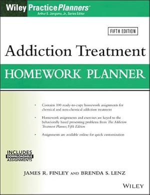 Seller image for Addiction Treatment Homework Planner, 5th Edition (PracticePlanners) by Finley, James R. [Paperback ] for sale by booksXpress