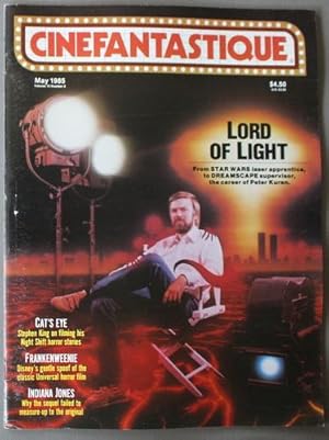 Imagen del vendedor de CINEFANTASTIQUE - Magazine ( May/1985; Volume 15 #2); >>> Lord of Light, Dreamscape, Walt Disney presents Tim Burton's Frankenweenie, Michael Crichton Runaway, Cat's Eye, tephen King, Titan Find, Ghoulies, Indiana Jones a la venta por Comic World