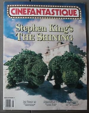 Imagen del vendedor de CINEFANTASTIQUE - Magazine ( May/1997; Volume 28 #11); Cover for "Stephen King's The Shining; Jon Voight on Anaconda; Animating MTV's "Aeon Flux"; Dean Koontz on "Intensity"; a la venta por Comic World