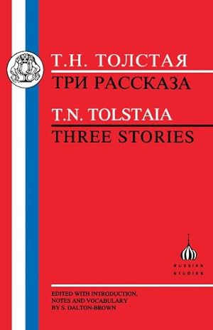Seller image for Tolstaia: Three Stories (Russian Texts) [Soft Cover ] for sale by booksXpress