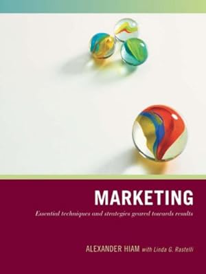 Imagen del vendedor de Wiley Pathways Marketing by Alexander Hiam [Paperback ] a la venta por booksXpress