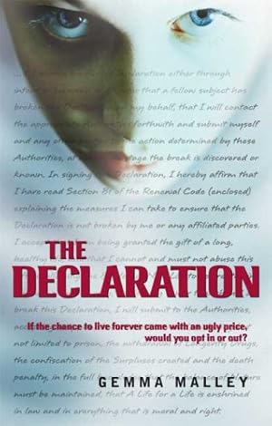 Seller image for The Declaration by Malley, Gemma [Paperback ] for sale by booksXpress