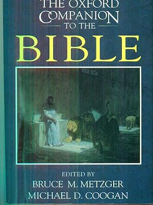 Bild des Verkufers fr The Oxford companion to the Bible zum Verkauf von Librodifaccia