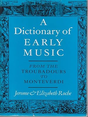 Seller image for A Dictionary of early music for sale by Librodifaccia