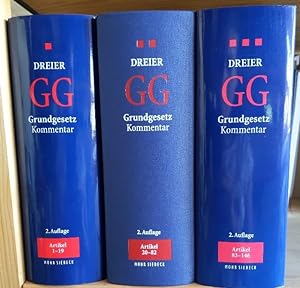 Bild des Verkufers fr Grundgesetz Kommentar. Bd. I, II, III (Artikel 1-146) [in 3 Bdn.]. zum Verkauf von Wissenschaftl. Antiquariat Th. Haker e.K