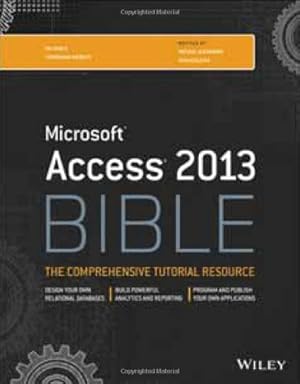 Seller image for Access 2013 Bible by Alexander, Michael, Kusleika, Richard [Paperback ] for sale by booksXpress