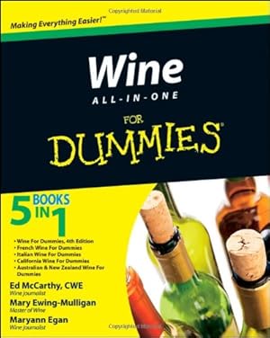 Imagen del vendedor de Wine All-in-One For Dummies by McCarthy, Ed, Ewing-Mulligan, Mary, Egan, Maryann [Paperback ] a la venta por booksXpress
