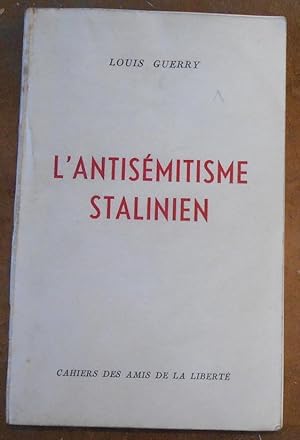 L?Antisémitisme Stalinien