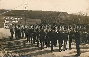 Postkarte Carte Postale 33559789 Nohfelden Musikverein Harmonie Soettern 1925 Nohfelden