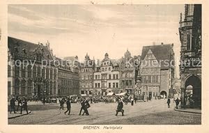 Postkarte Carte Postale 73564633 Bremen Marktplatz Bremen