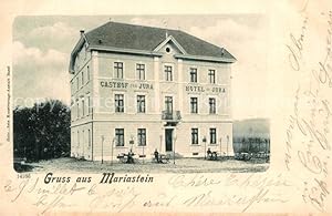 Postkarte Carte Postale 13566991 Mariastein SO Gasthof Hotel zur Jura Mariastein SO