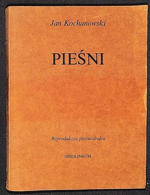 Bild des Verkufers fr Piesni: reprodukcja pierwodruku. zum Verkauf von Librairie Lettres Slaves - Francis