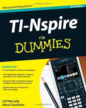 Seller image for TI-Nspire For Dummies by McCalla, Jeff, Ouellette, Steve [Paperback ] for sale by booksXpress