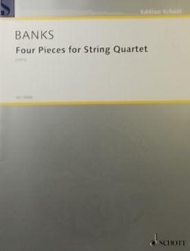 Imagen del vendedor de Four Pieces for String Quartet, Score and Parts a la venta por Austin Sherlaw-Johnson, Secondhand Music